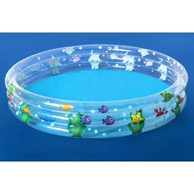 bestway 1.52m x h30cm deep dive 3-ring pool contents one pool repair patch age 2